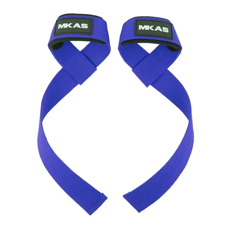 Gym Lifting Straps Fitness Gloves Anti-Slip Hand Wraps Wrist Support for Weight Lifting Powerlifting Fitness Crossfit Barbells