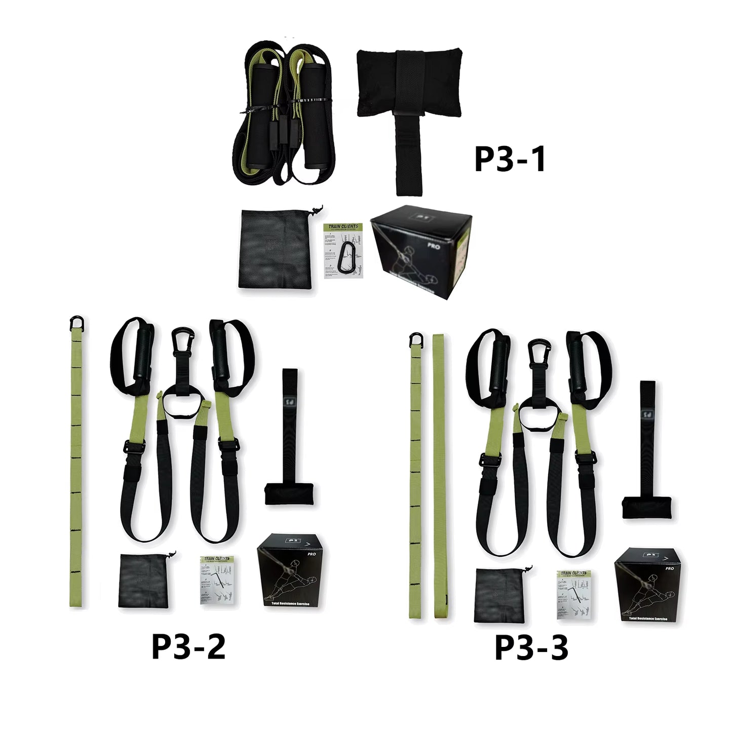 Suspension Trainer System Hanging Training Strap Home Gym Equipment or Outdoor Workout Adjustble Yoga Belt Wall Mount Band
