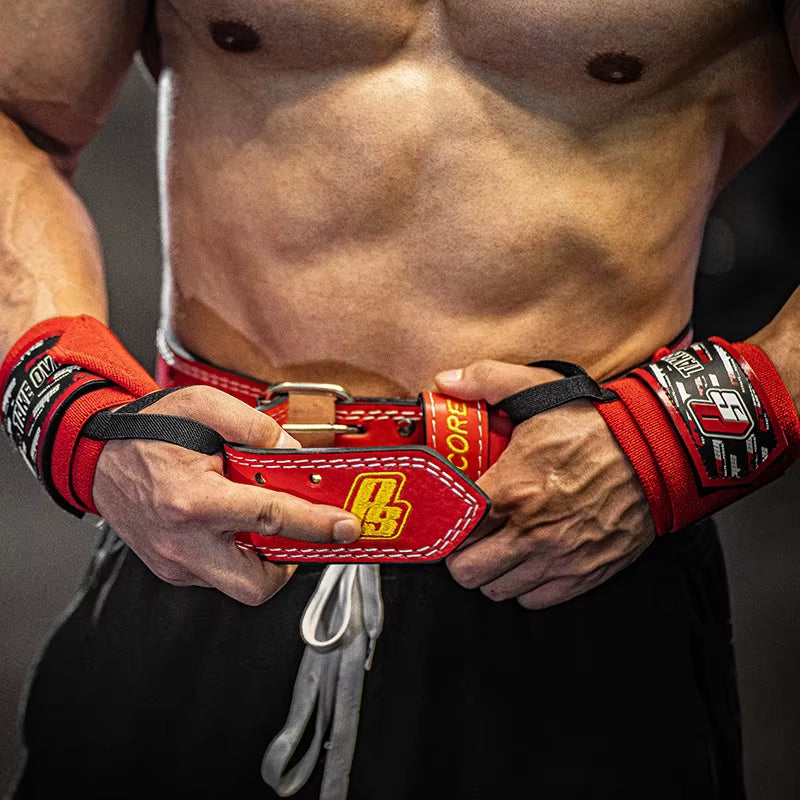 Weight Lifting Leather Belt Body Fitness Gym Back Support Power Lifting Belt Lumbar Protector for Squats Deadlift Bodybuilding