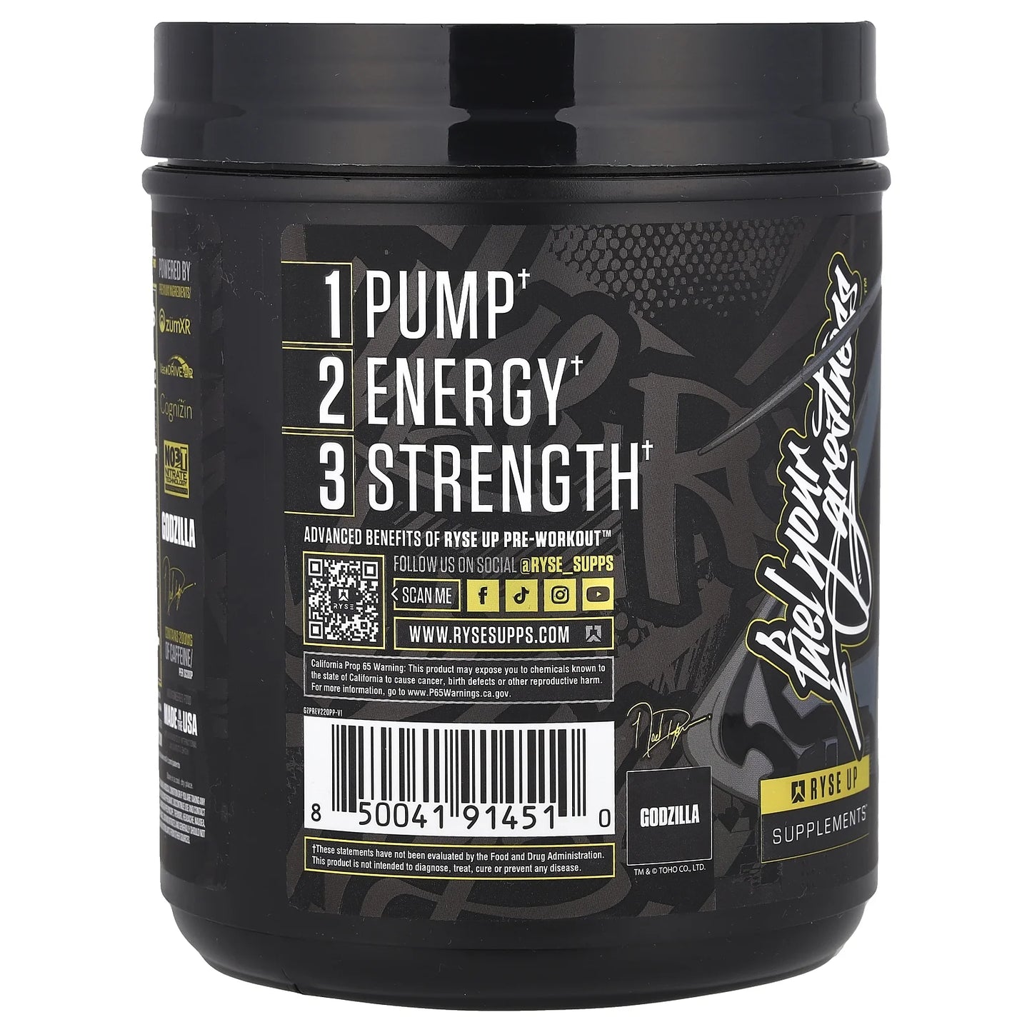 Godzilla, Pre-Workout, Passion Pineapple, 1.6 Lbs (714 G)