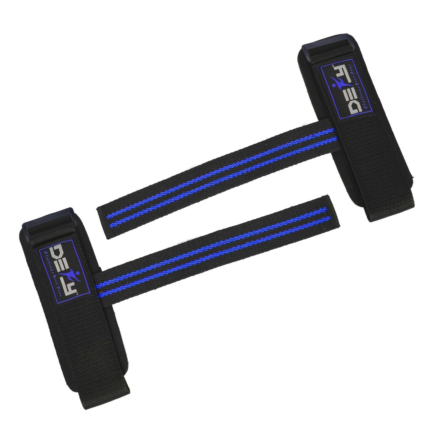 DEFY SPORTS™ Weight Lifting Gym Power Straps Grip Gloves Training Wrist Support