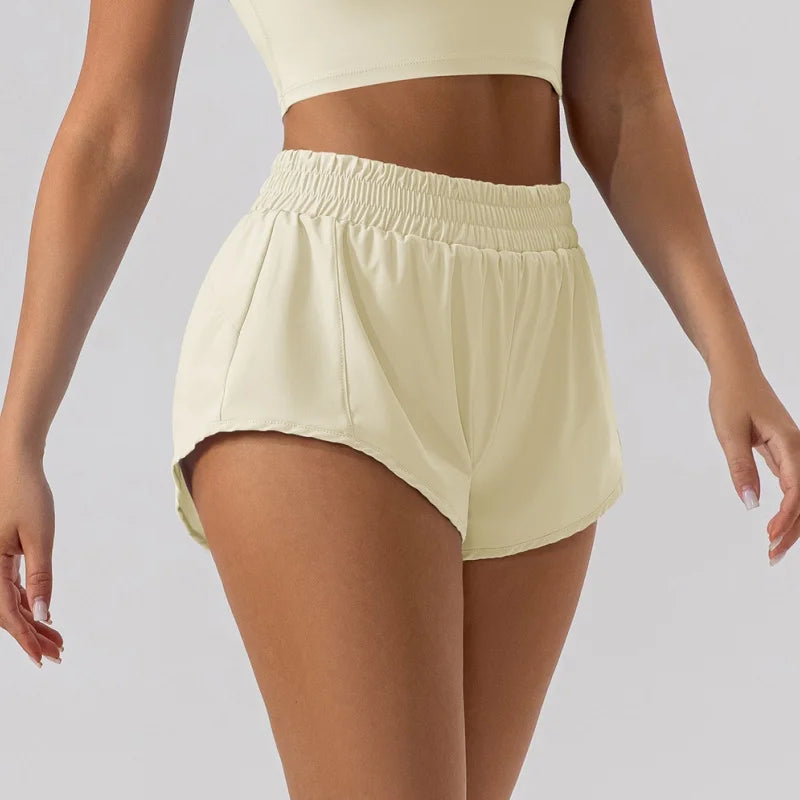 Summer Fitness Hotty Hot Low Waist 2.5 Inch Shorts Women Gym Sportswear Outfit Running Biker Yoga Wear Short Workout Clothing