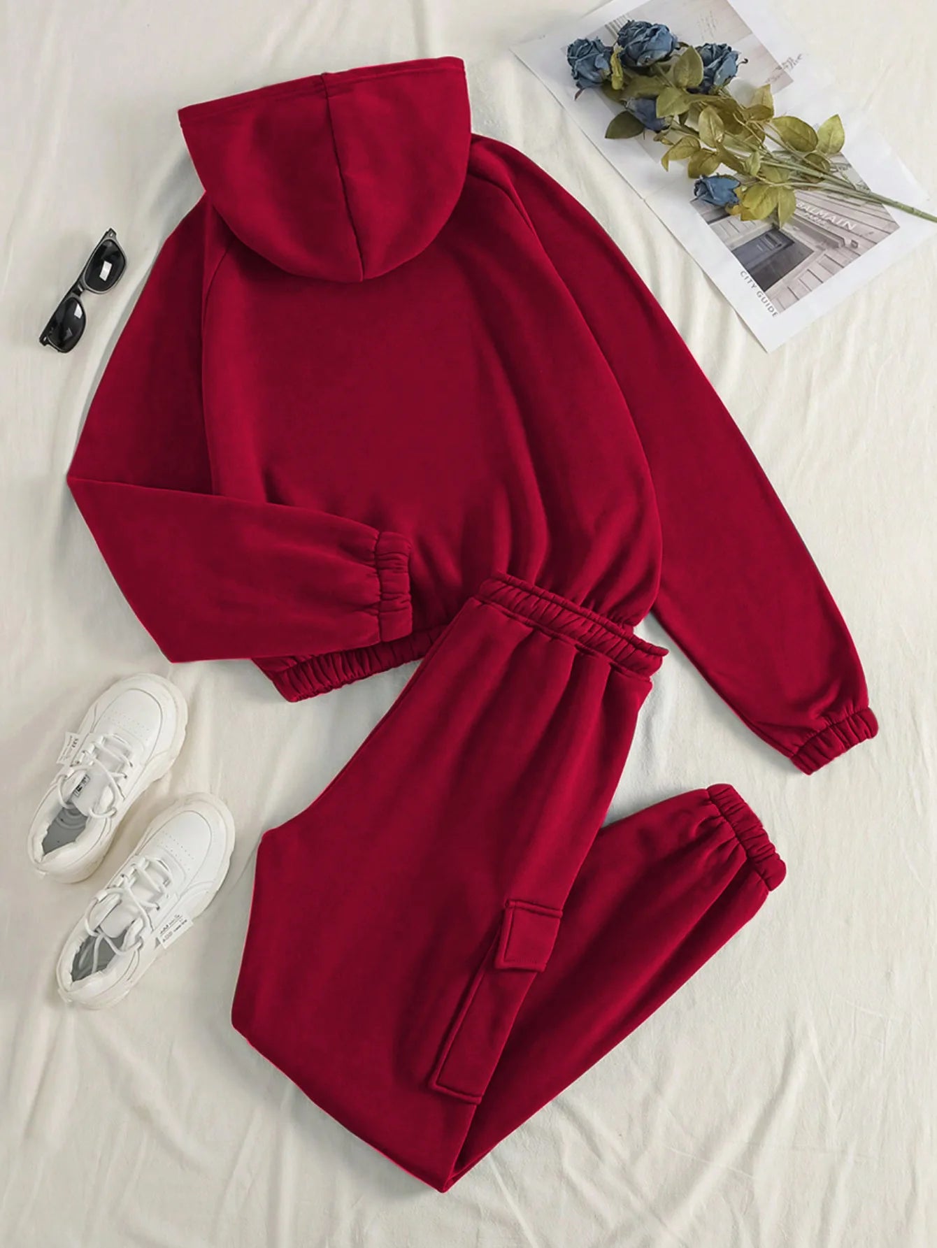 2025 Women's Sportswear Set Autumn Trendy Athleisure Tracksuit with Comfort Fit Breathable Versatile for Gym Outing Travel