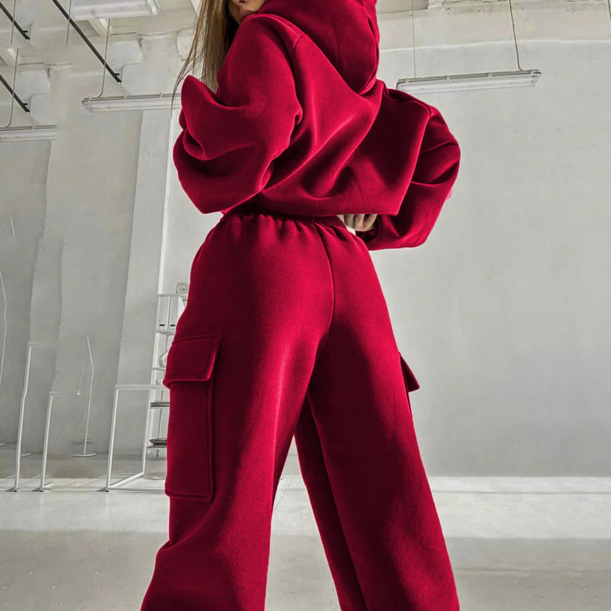 2025 Women's Sportswear Set Autumn Trendy Athleisure Tracksuit with Comfort Fit Breathable Versatile for Gym Outing Travel