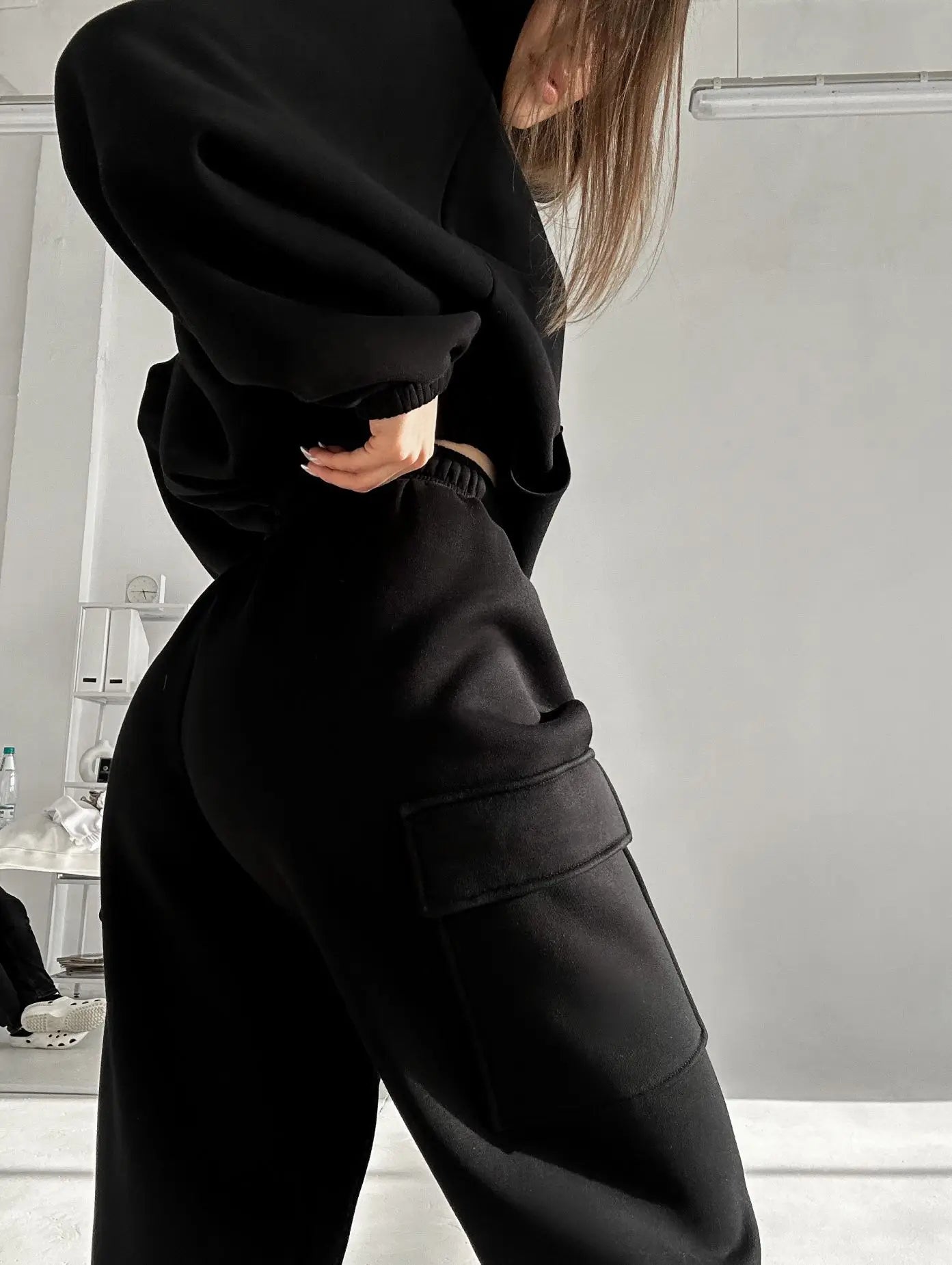 2025 Women's Sportswear Set Autumn Trendy Athleisure Tracksuit with Comfort Fit Breathable Versatile for Gym Outing Travel
