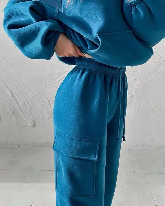 2025 Women's Sportswear Set Autumn Trendy Athleisure Tracksuit with Comfort Fit Breathable Versatile for Gym Outing Travel