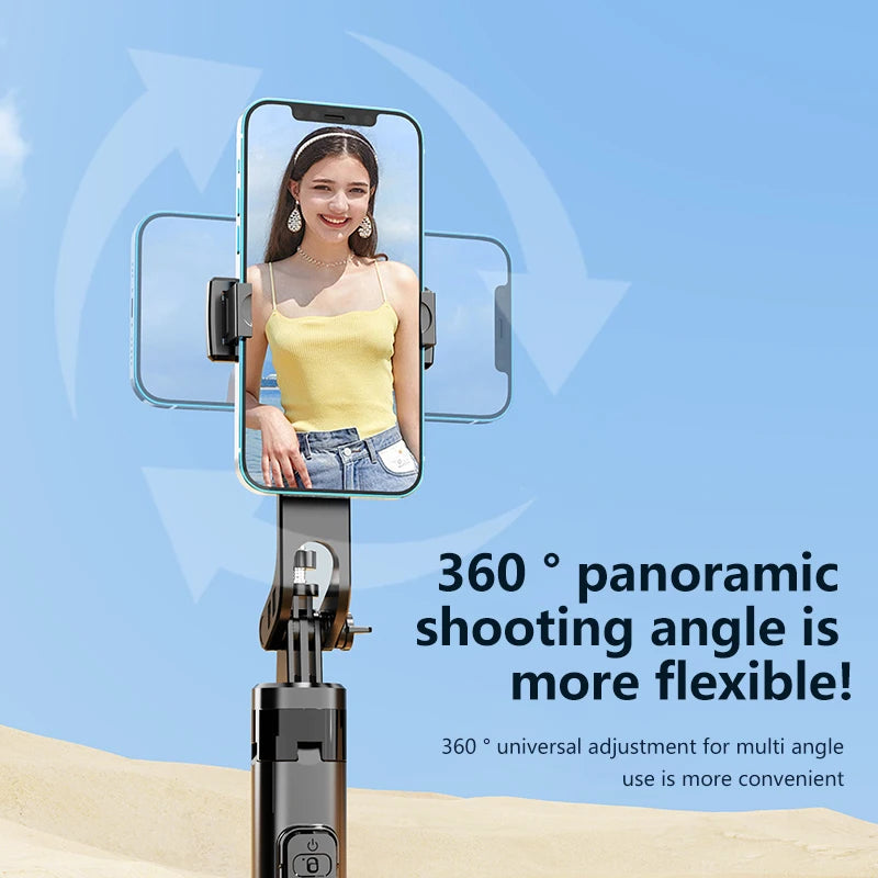 FANGTUOSI New Selfie Stick Universal Bluetooth Four-legged tripod 1.3 Meter Mobile Phone Stand Anti-shake Live Broadcast