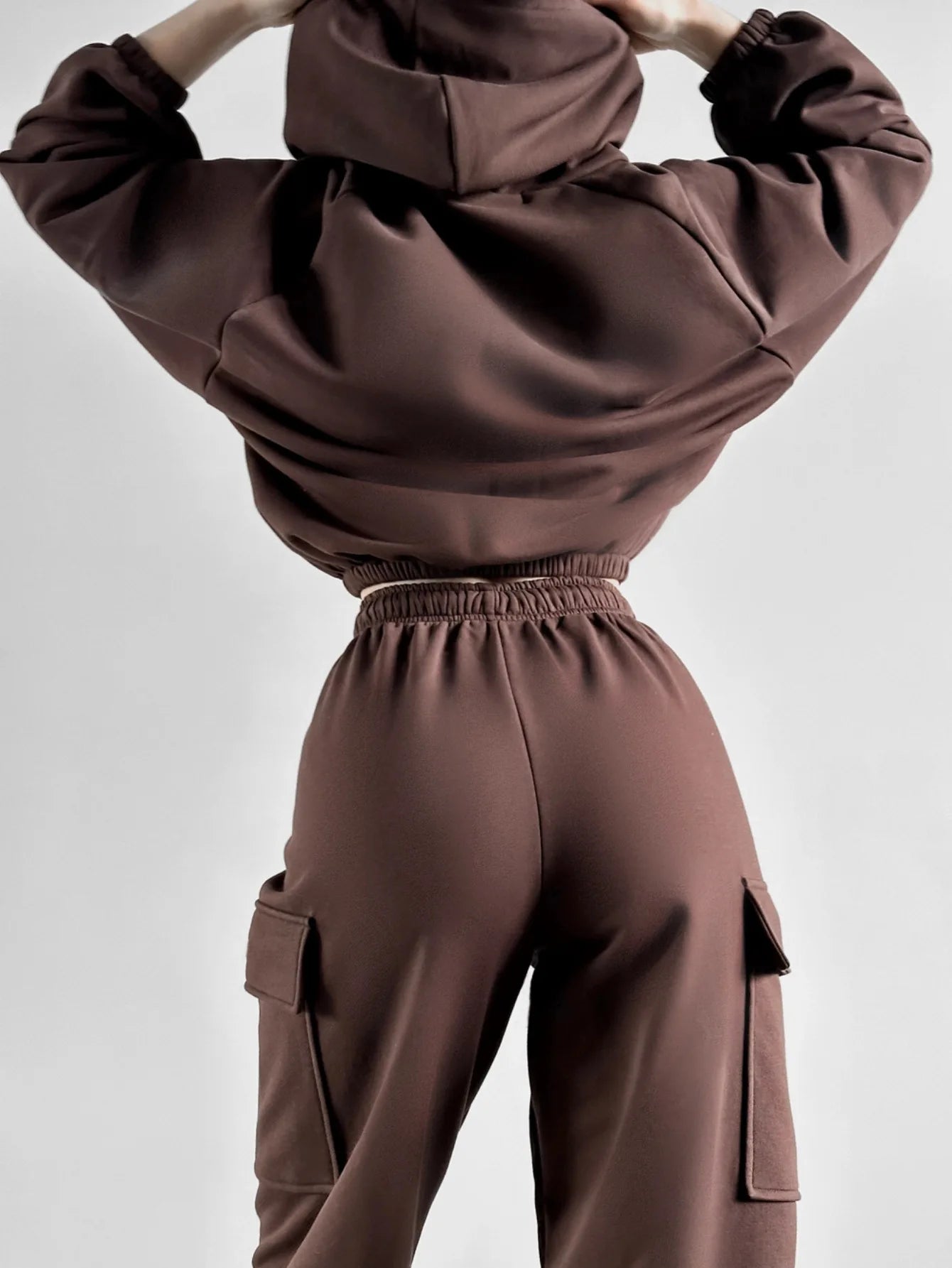 2025 Women's Sportswear Set Autumn Trendy Athleisure Tracksuit with Comfort Fit Breathable Versatile for Gym Outing Travel