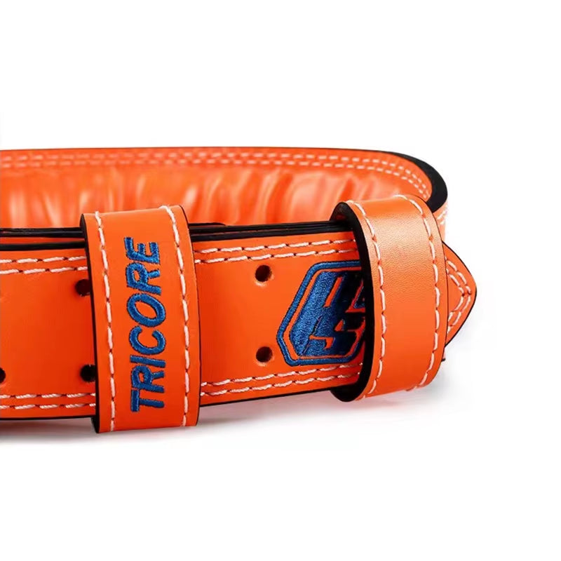 Weight Lifting Leather Belt Body Fitness Gym Back Support Power Lifting Belt Lumbar Protector for Squats Deadlift Bodybuilding