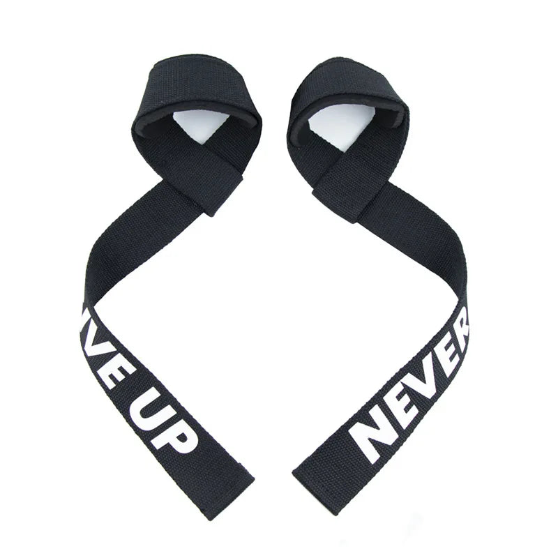 Gym Lifting Straps Fitness Gloves Anti-Slip Hand Wraps Wrist Support for Weight Lifting Powerlifting Fitness Crossfit Barbells