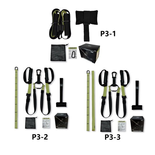 Suspension Trainer System Hanging Training Strap Home Gym Equipment or Outdoor Workout Adjustble Yoga Belt Wall Mount Band
