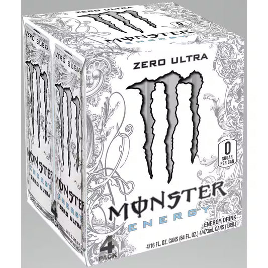 Monster Energy, , 16 Fl. Oz., 4 Pack