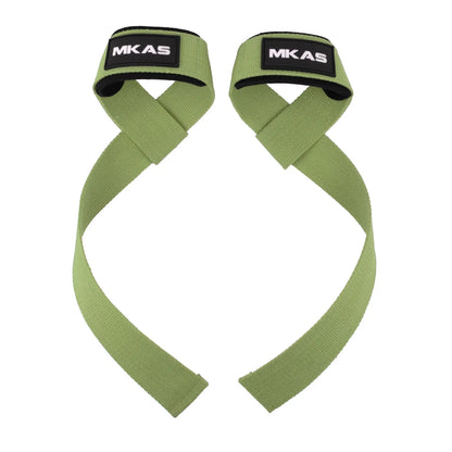 Gym Lifting Straps Fitness Gloves Anti-Slip Hand Wraps Wrist Support for Weight Lifting Powerlifting Fitness Crossfit Barbells