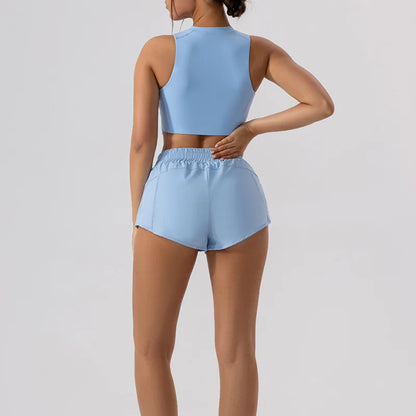 Summer Fitness Hotty Hot Low Waist 2.5 Inch Shorts Women Gym Sportswear Outfit Running Biker Yoga Wear Short Workout Clothing
