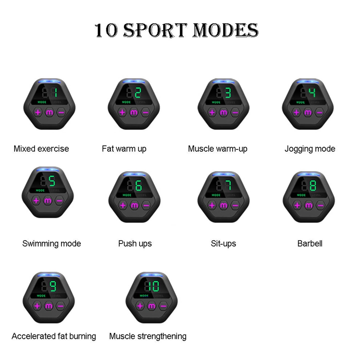 Abs Stimulator for Men and Women, Abs Workout Equipment, Smart Fitness Abdominal Toning Belt Trainer for Home Sports Office Exercise