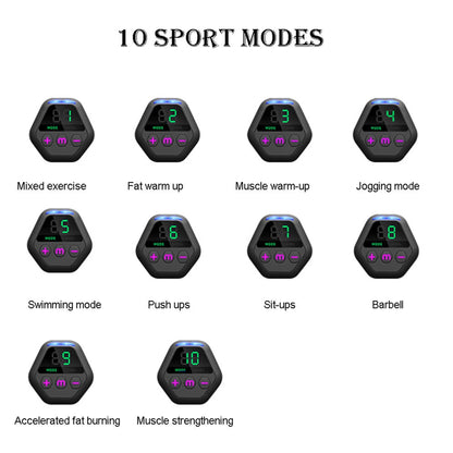 Abs Stimulator for Men and Women, Abs Workout Equipment, Smart Fitness Abdominal Toning Belt Trainer for Home Sports Office Exercise