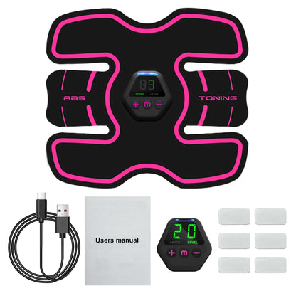 Abs Stimulator for Men and Women, Abs Workout Equipment, Smart Fitness Abdominal Toning Belt Trainer for Home Sports Office Exercise