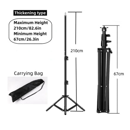 RP01 Heavy Duty Metal Alloy Light Stand 160cm Tripod for Photo Studio Softbox Video Flash Reflector Lighting Background Stand