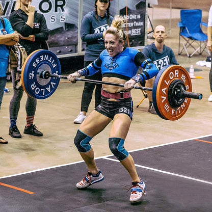 BPPU Poly Urethane Bumper Plates for Cross Training, Olympic Weight Lifting, and Power Lifting - Color Coded, Multiple Weight Plates Options Available
